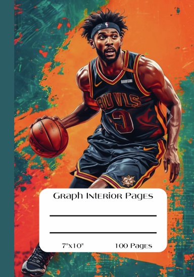 Graph Interior Pages, 7"x10",100 Pages
