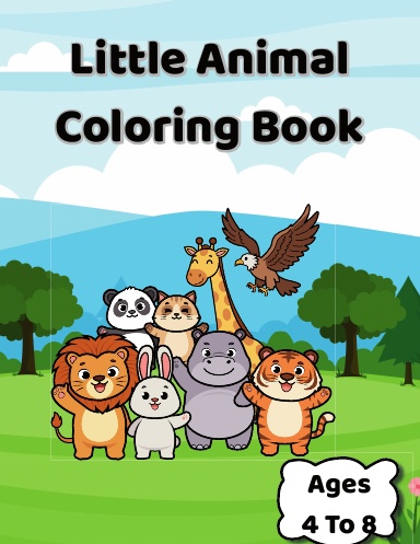 Little Animals Coloring Book