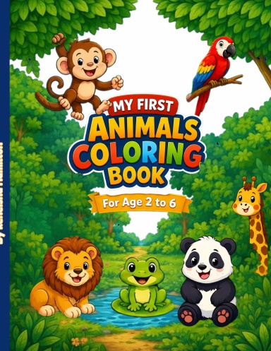 MY FIRST ANIMALS COLORING BOOK