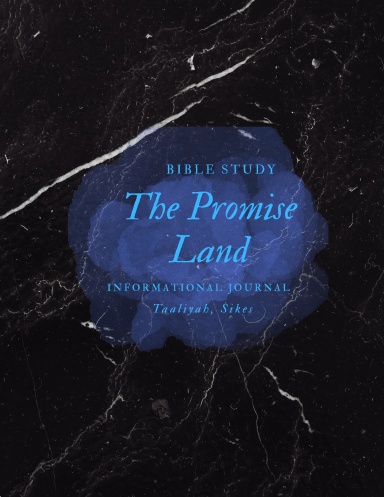 The promise land Bible study journal