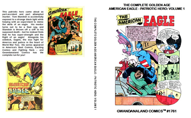 The Complete Golden Age American Eagle – Patriotic Hero: Volume 1 (E)