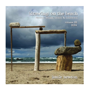 (drawing) on the beach III