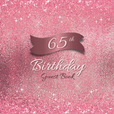 65th Birthday Guest Book