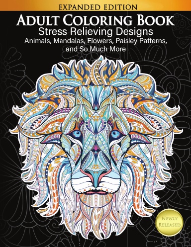 Animals Mandala Coloring Book For Adults: Mandalas Coloring Book For Stress  Relieving Coloring Pages For Adults And Teens With Animal Designs Illustra  (Paperback)