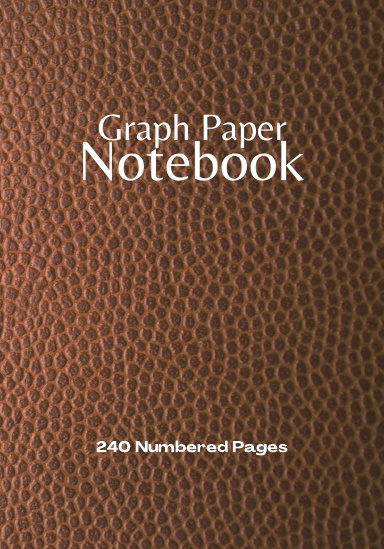 Coil Bound Executive Graph Paper Notebook with Numbered Pages PLUS ...