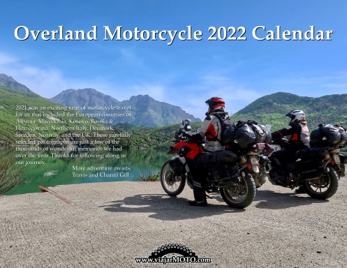 ViajarMOTO.com Overland Motorcycle 2022 Calendar