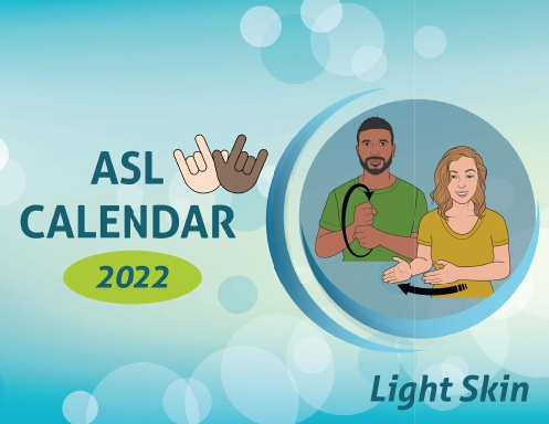 Monthly Wall Calendar 2022 Light Skin Version