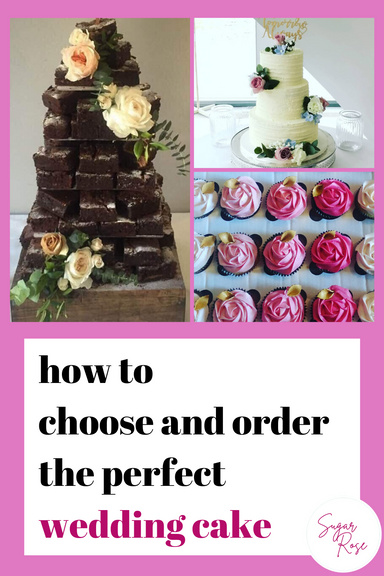 How to choose and order the perfect wedding cake
