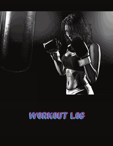 workout log: 100 pages 8.5x11 inches Daily Exercise Log Book to Track Your Lifts, Cardio/ Notebook for Gym, and Training / Set Goals, and Record Progress