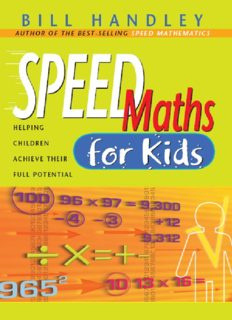 Speed math for kids