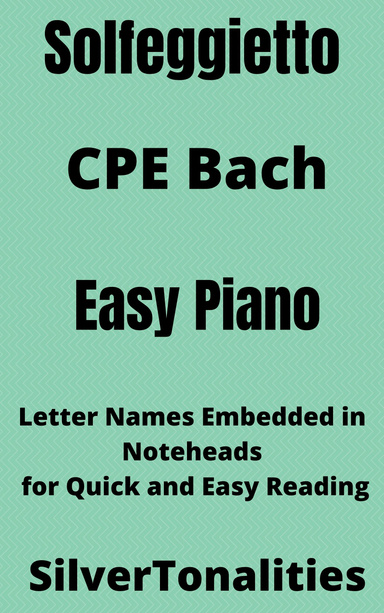 Solfeggietto Easy Piano Sheet Music 2nd Edition