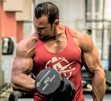 Advanced bodybuilding program