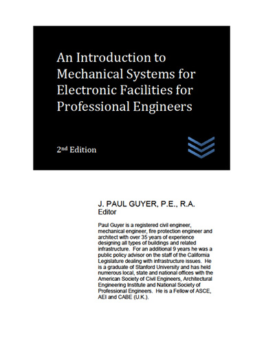 An Introduction to Mechanical Systems for Electronic Facilities for Professional Engineers