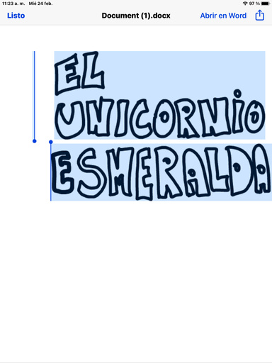 EL UNICORNIO ESMERALDA