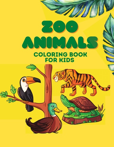 Download Zoo Animals Coloring Book For Kids