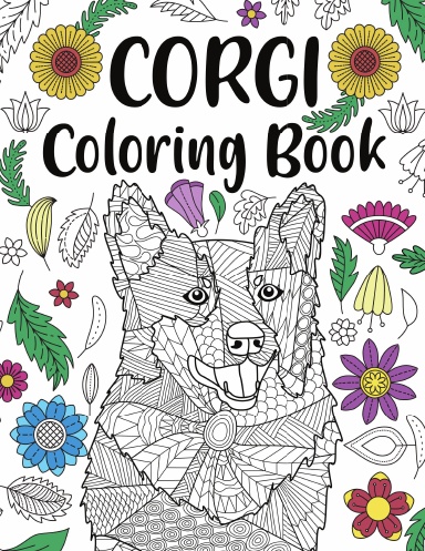 Corgi Coloring Book