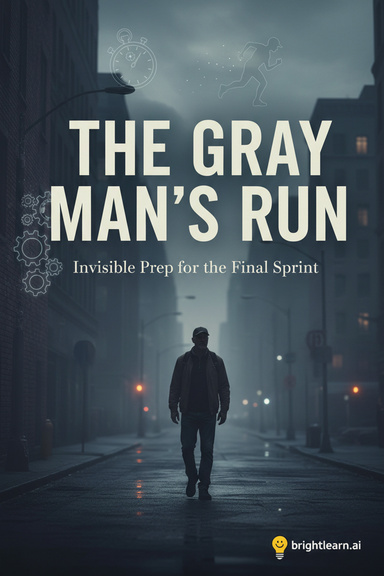 The Gray Man's Run: Invisible Prep for the Final Sprint