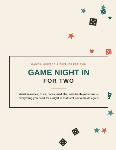 GAME NIGHT IN FOR TWO