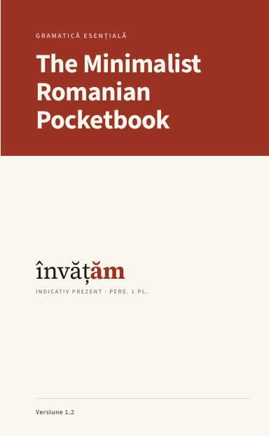The Minimalist Romanian Pocketbook