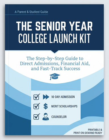 The senior year, College launch kit