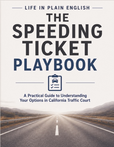 Speeding Ticket Paybook