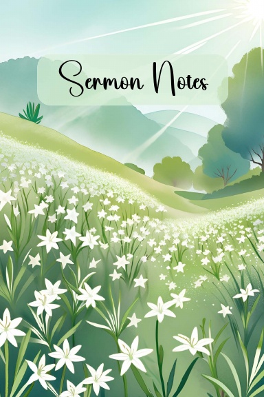 Sermon Notes - Notebook