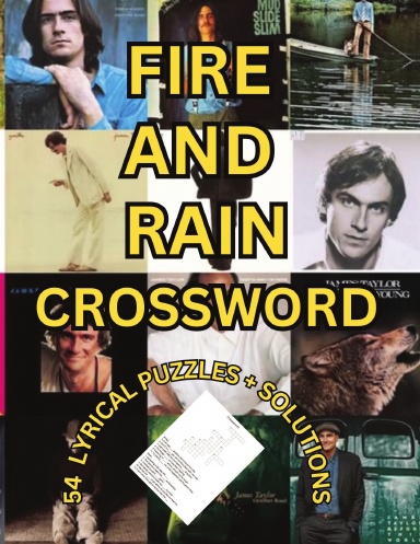 FIRE AND RAIN CROSSWORD