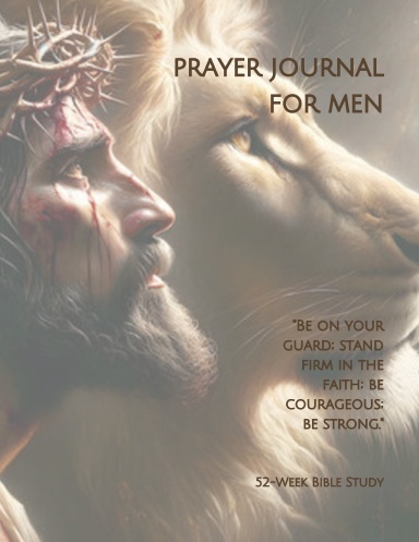 Prayer Journal For Men I