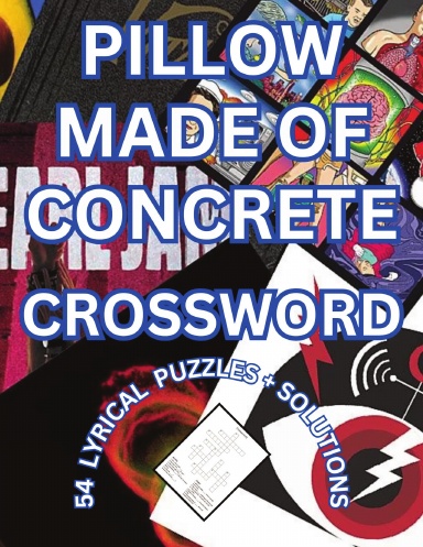 PILLOW MADE OF CONCRETE CROSSWORD