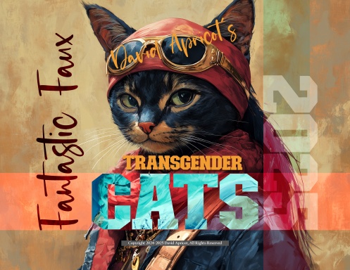 David Apricot's Fantastic Faux: Transgender Cats 2025 Calendar