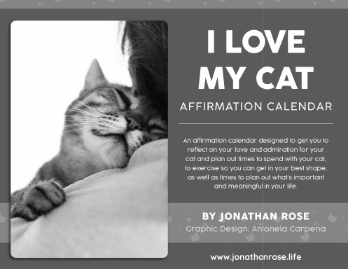 I Love My Cat Affirmation Calendar