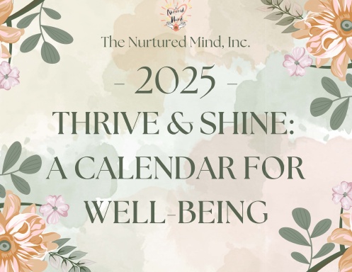 Thrive & Shine: A Calendar for Well-Being
