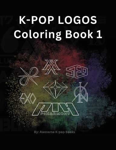 K-pop Logos Coloring Book 1