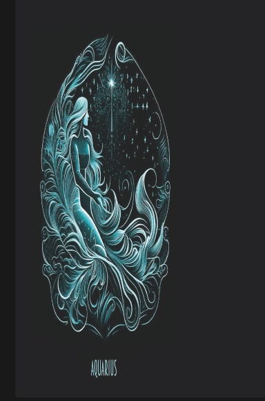 Black Teal Aquarius