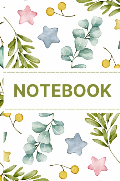 Multi- Coloured Design Notebook