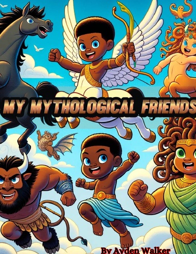 My Mythological Friends ( Educational Coloring Book)