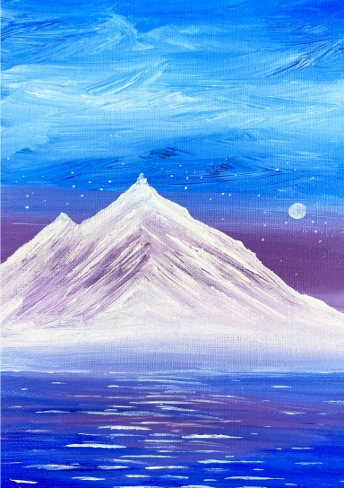 My Favorite Place "Violet Mountain" - 200 Dotted Page Journal