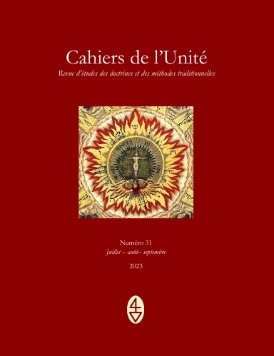 N° 31 Cahiers de l'Unité