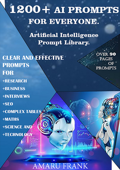 1200+ AI Prompts for Everyone: Artificial Intelligence Library