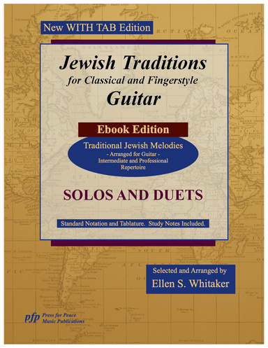 Jewish Traditions for Classical and Fingerstyle Guitar