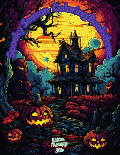 Spooky Season Coloring Book Three