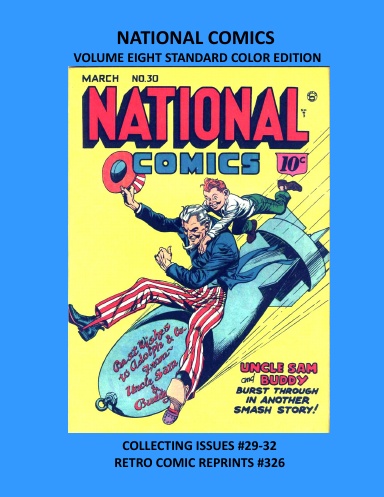 NATIONAL COMICS VOLUME EIGHT STANDARD COLOR EDITION