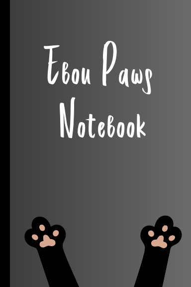 Ebon Paws Notebook