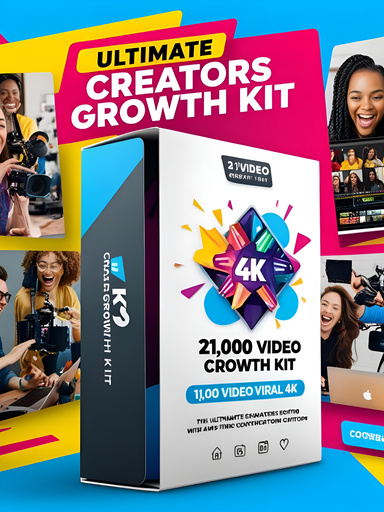 +21,000 Video Viral 4K & Ultimate Creators Growth Kit