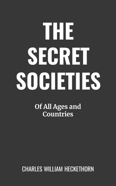 The Secret Societies