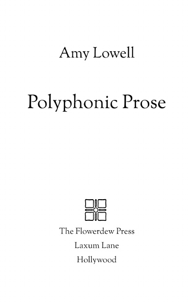 Polyphonic Prose