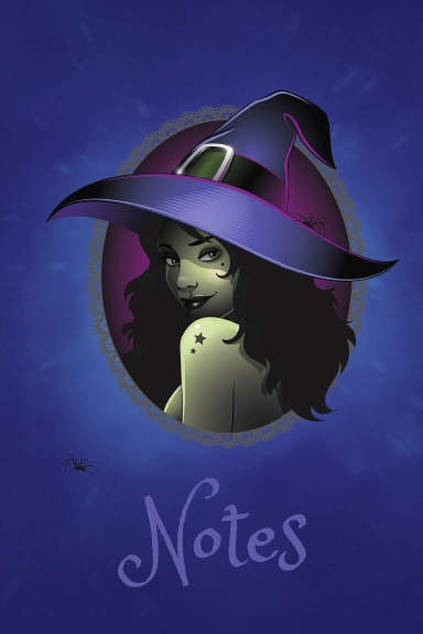 Sexy Witch notebook