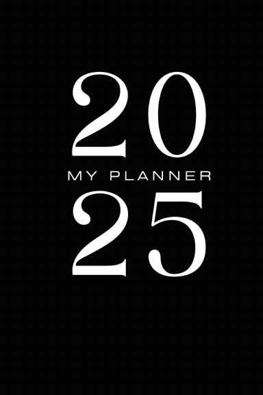 Minimalist Elegance Weekly Planner:  1 liggande