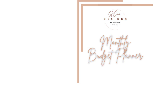 Monthly Budget Planner (Digital)