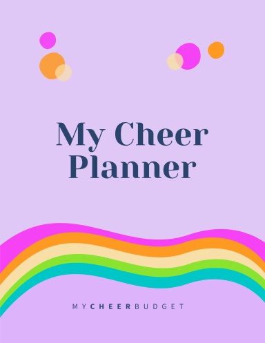 Purple Rainbow Undated Planner | Spiral Bound